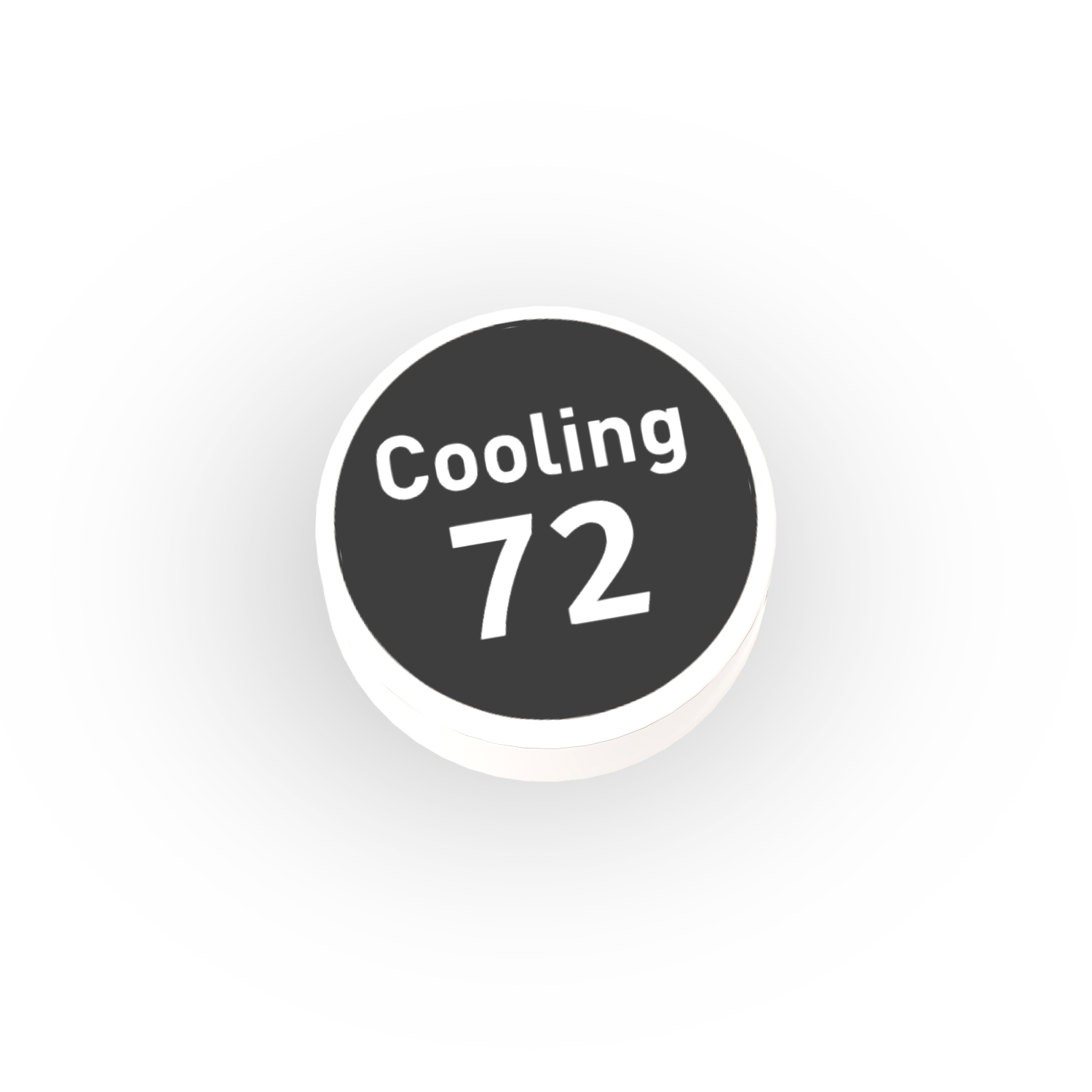Smart Thermostat - Minifig Scale - Custom Printed - Made Using LEGO® Parts